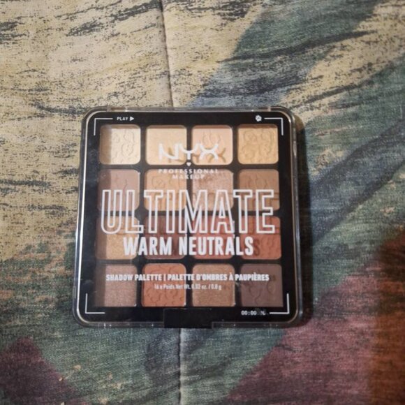 🤎 NYX ULTIMATE “Warm Neutrals” Eyeshadow Palette – Lightly Used 🤎 - Picture 2 of 2